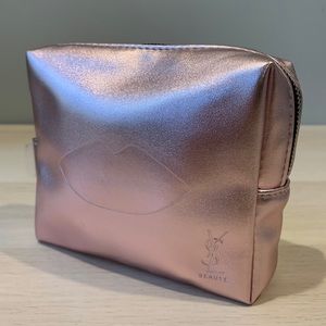 New YSL Beauty Makeup Cosmetic Bag Pouch Case Pink